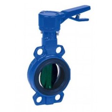 Затвор дисковый поворотный SYLAX SYLAX Ду150 Ру16 с рукояткой 065B7415 Danfoss