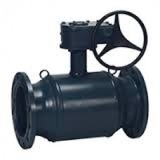 Кран шаровой стальной JIP/G-FF Ду150 Ру16 фланцевый под редуктор 065N5005 Danfoss
