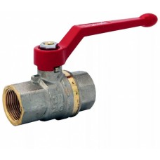 Кран шаровой латунь BVR Ду32 Ру40 муфта-муфта полнопроходной рычаг 065B8210 Danfoss