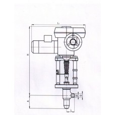 Клапан регулирующий 1436-65-Э, 1086-100-Э и 879-65-Ра 1086-100-Э 