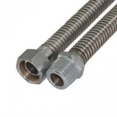 Подводка для газа нержавеющая Tuboflex М1/2";-Н1/2"; L=0,5м