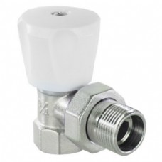 Клапан ручной угловой 1/2"; компактный артикул VT.007.LN.04 VALTEC