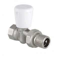 Клапан ручной для радиаторов прямой 1/2"; артикул VT.018.N.04 VALTEC