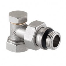 Клапан настроечный угловой 1/2"; артикул VT.019.N.04 VALTEC