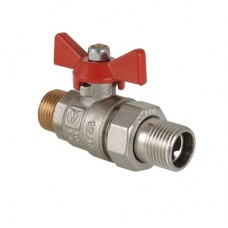 Кран шаровый VALTEC BASE 1/2"; резьба-американка артикул VT.226.N.04