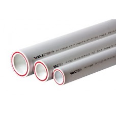 ТРУБА PP- FIBER VALTEC армированная стекловолокном, PN 20, 25 MM (белый, по 2м) артикул VTp.700.FB20.25