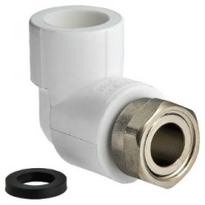 Угольник PPR VALTEC с накидной гайкой 20х3/4"; артикул VTp.758.0.02005