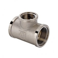 Тройник переходной 3/4";х1/2";х3/4"; муфтовый артикул VTr.750.N.0504 VALTEC