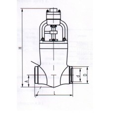 Клапан регулирующий 1416 1416-225-Э