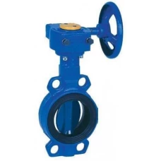 Затвор дисковый поворотный SYLAX Ду125 Ру16 под редуктор 065B7444 Danfoss