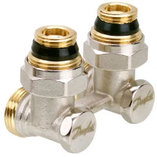 Клапан запорный RLV-KS Ду15-20 угловой 003L0222 Danfoss Клапан запорный RLV-KS Ду15-20 угловой 003L0222 Danfoss