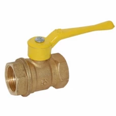 Кран шаровой газ 11б27п А10 Ду15 муфта-муфта рычаг А500мм БАЗ