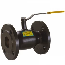 Кран шаровой стальной 11с22п Ду15 Ру40 фланцевый BREEZE