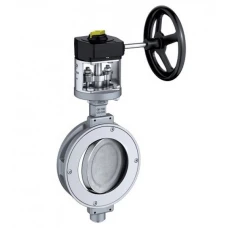 Поворотный затвор стальной с двойным эксцентриком VAG EBRO HP 111 dn - 300