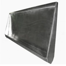 Писсуар желобковый из нержавеющей стали правый слив 3000x191x1247 мм OCEANUS