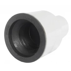 Переход НПВХ серый безнапорный на чугун Дн110 в комплекте Wavin