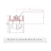 Шаровый кран FAF 1220 PN16 100 мм