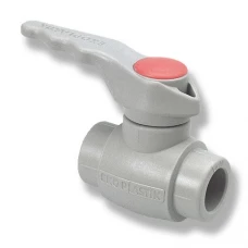 Кран PP-R серый шаровой Дн32 SVEK032 Ekoplastik