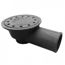 Трап чугун безнапорный Ду100 горизонтальный слив ГОСТ 1811-97 Трап чугун безнапорный Ду100 горизонтальный слив ГОСТ 1811-97