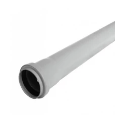 Труба PP-H серая безнапорная Дн110х2,7 L=0,25м в/к Труба PP-H серая безнапорная Дн110х2,7 L=0,25м в/к