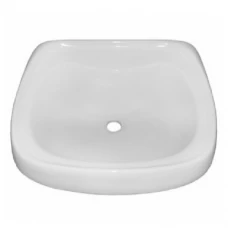 Умывальник Водолей белый без отверстия второй величины без комплекта Лобня