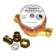 Счетчик для горячей воды ВСГ-15 Ду15 L=110 Ру16 Т90C в комплекте Тепловодомер Счетчик для горячей воды ВСГ-15 Ду15 L=110 Ру16 Т90C в комплекте Тепловодомер