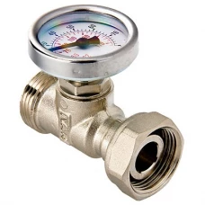 Тройник с термометром Евроконус артикул VT.4615.0.0 VALTEC Тройник с термометром Евроконус артикул VT.4615.0.0 VALTEC