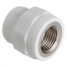 Соединитель PPR VALTEC с переходом на внутреннюю резьбу 25х3/4"; артикул VTp.702.0.02505