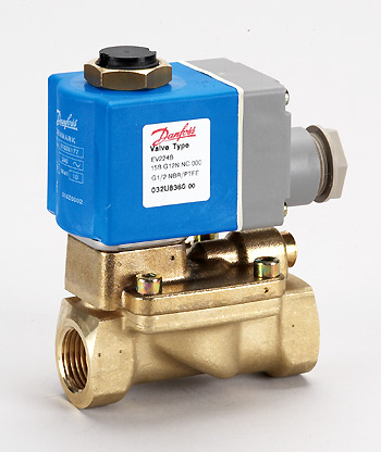 Клапан Danfoss EV220B закрытый (-10°С ... +90°С); ду20 032U453031