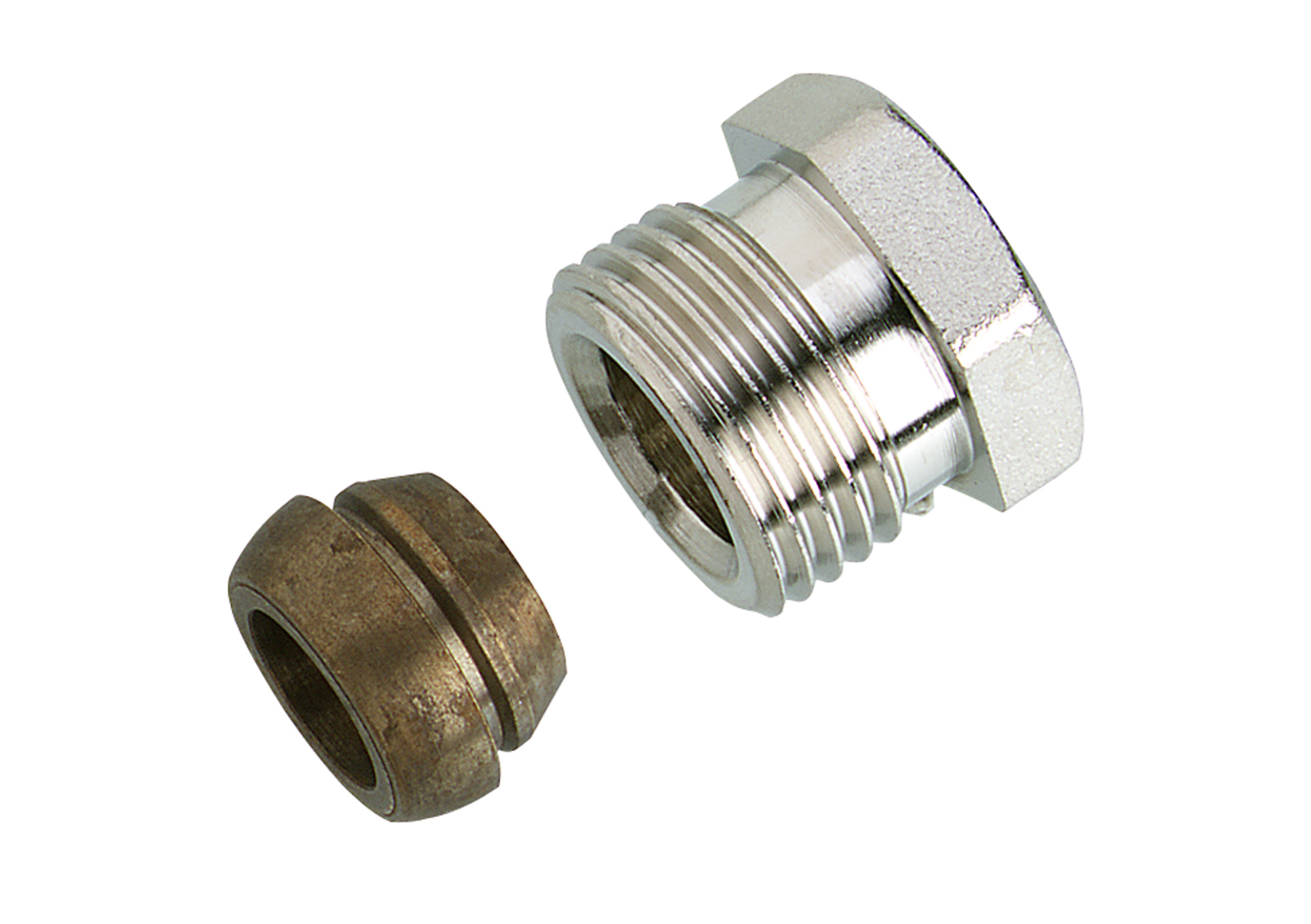 Уплотнительные фитинги Ду 12 G3/8&#039;&#039; нар для медных труб