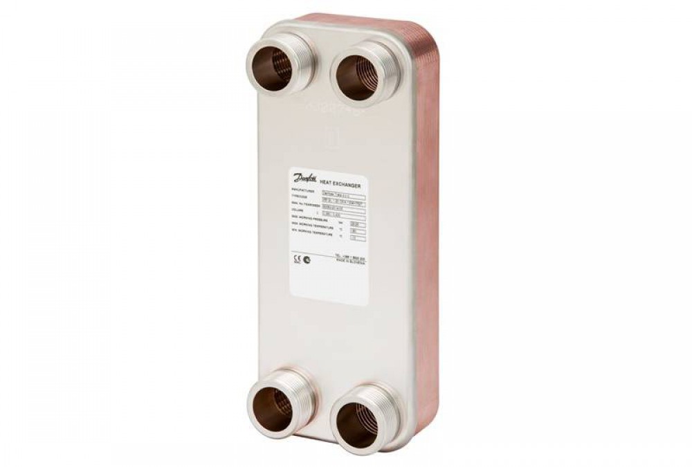 Danfoss 004H7545 — Паяный пластинчатый теплообменник XB 12M-1-36 PN25