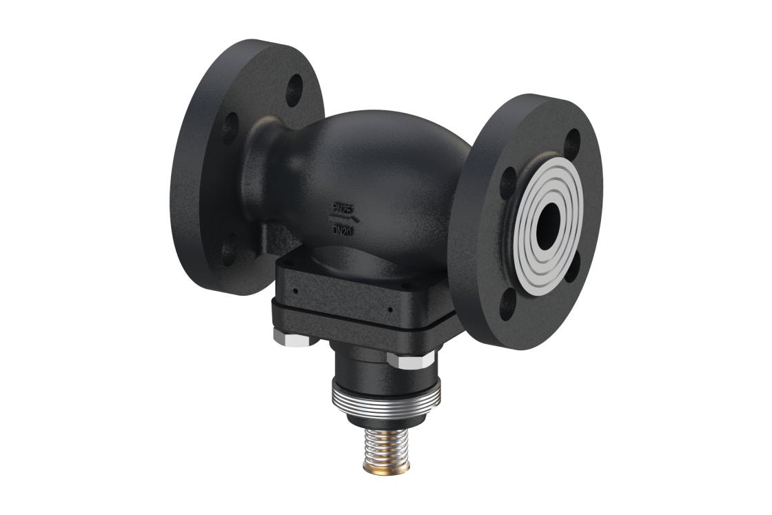 Danfoss 065B0781 — Клапан регулирующий VGF, DN 20, PN 25, Kvs 6,3 м³/ч, уплотнение EPDM, T рабочей среды 2–150 °С
