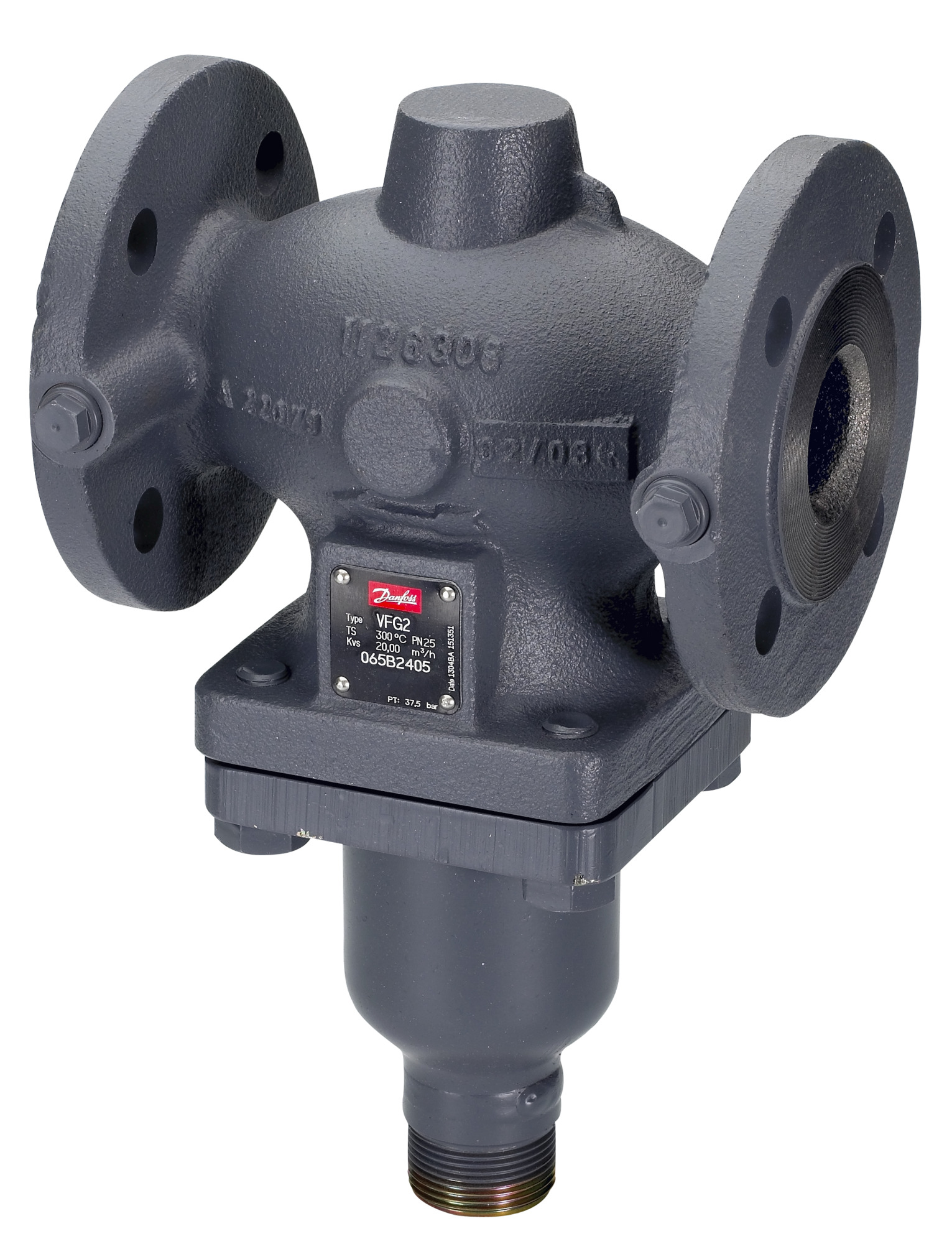 Danfoss 065B2459 — Регулирующий клапан фланцевый VFGS 2, DN 65, PN 40