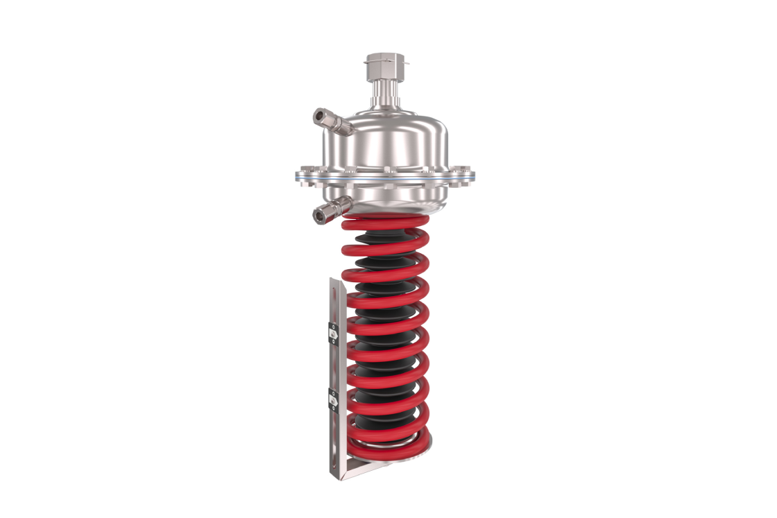 Danfoss 003G5633 — Регулирующий блок AFD 2 Pрег: 0,1-0,35 бар, PN16, цвет пружины: желтый, площадь регулирующей диафрагмы 640 см²