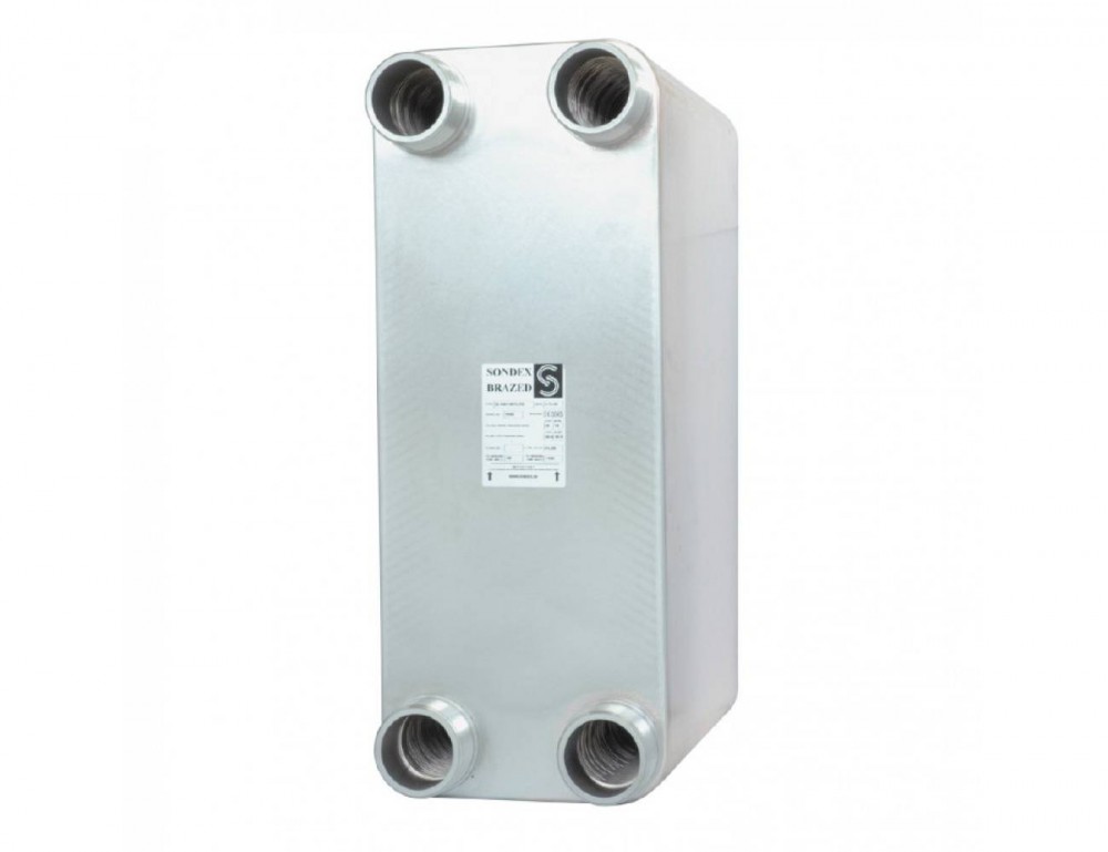Danfoss 079U7209 — Паяный пластинчатый теплообменник SL140-2- 80/2-TL-PN25