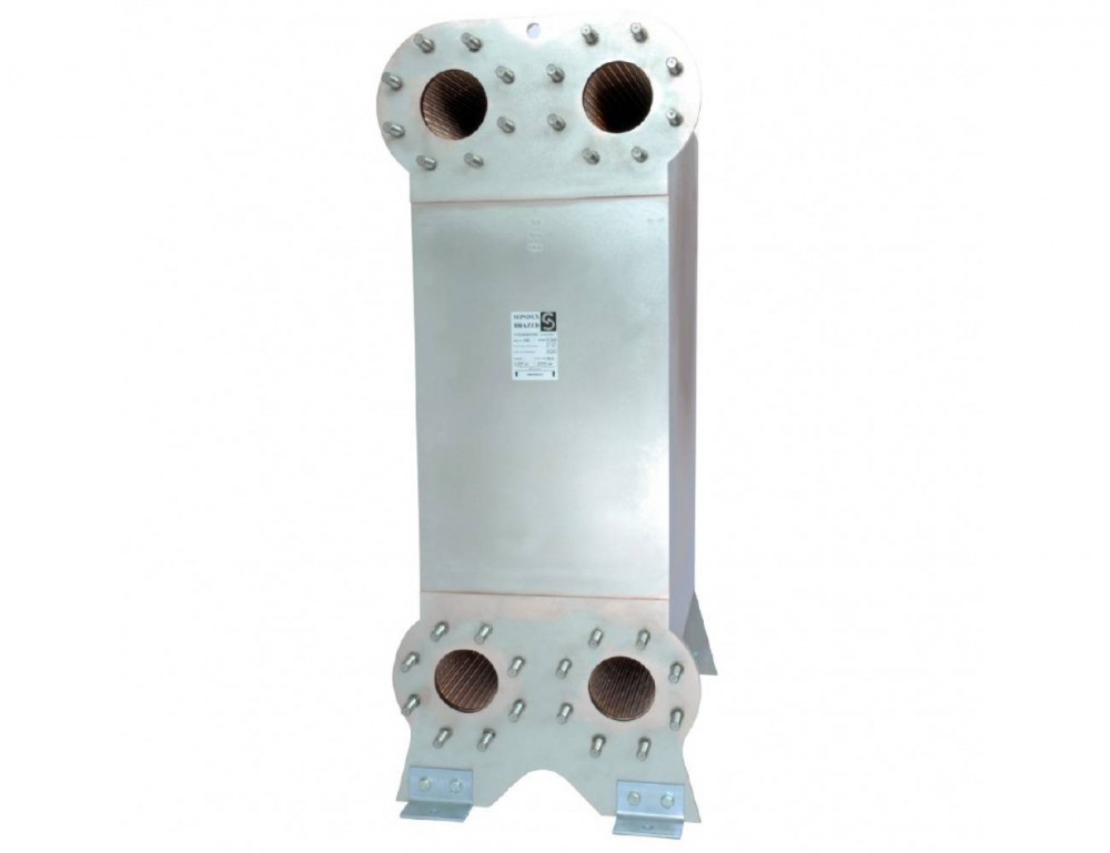 Danfoss 079U8165 — Паяный пластинчатый теплообменник SL333-1-220-TL-PN25