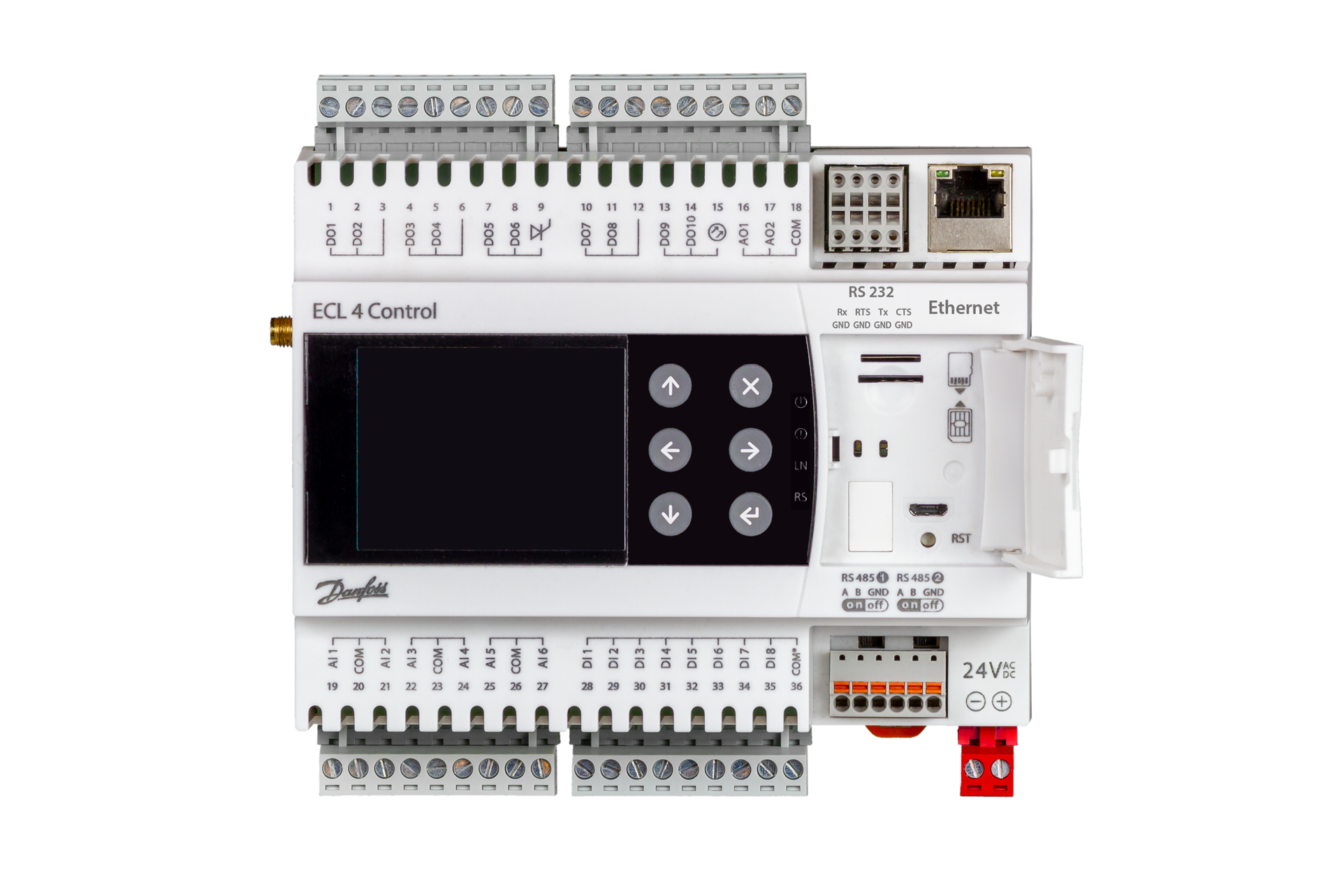 Ридан 087H374983R — Контроллер ECL4 Control 368R, напряжение питания 24V AC/DC