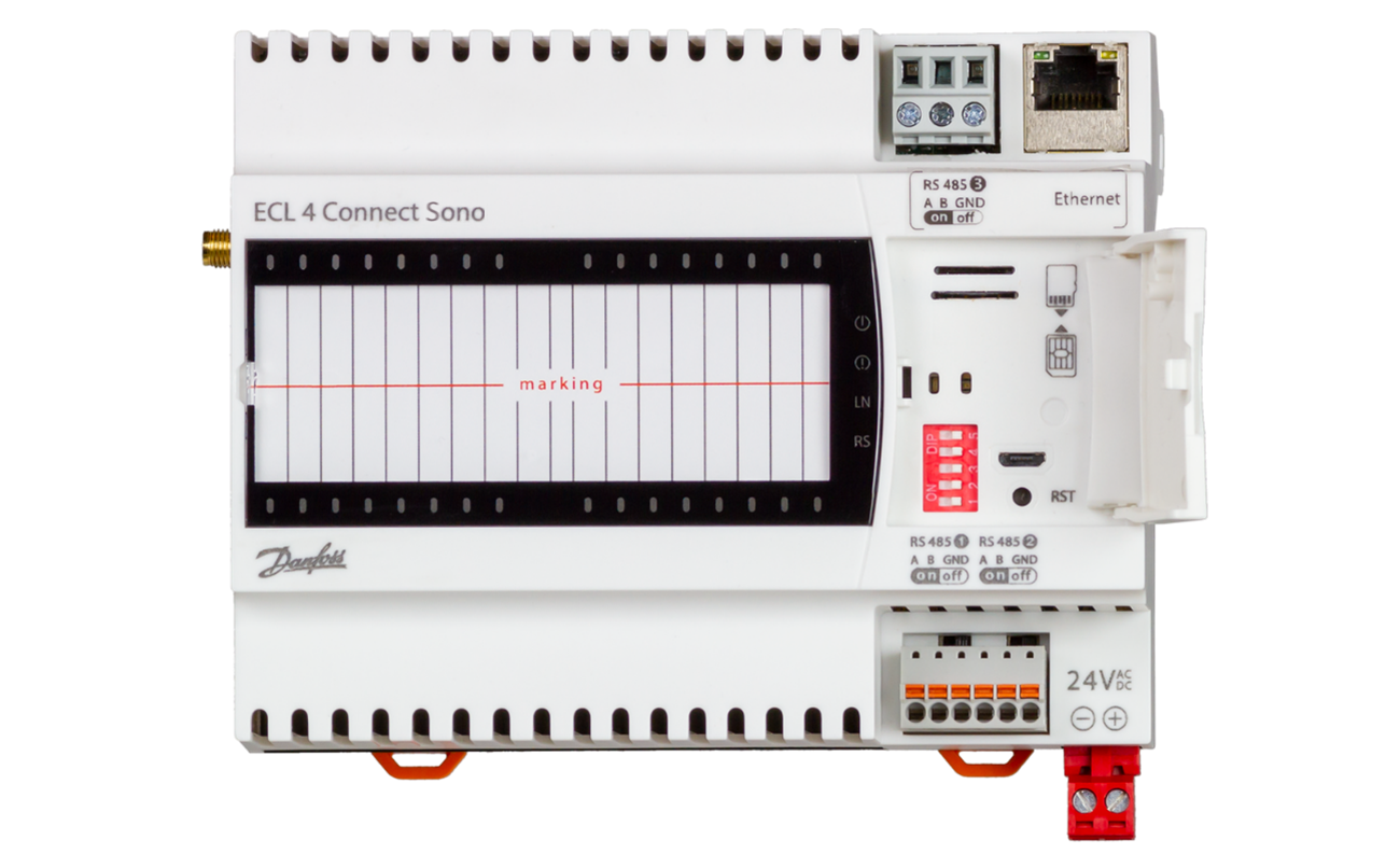 Ридан 087H358000R — Контроллер программируемый ECL4 SonoConnect RS-485/Ethernet/GSM